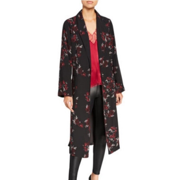NEW....KENZIE long, lightweight floral trench. - Picture 1 of 7